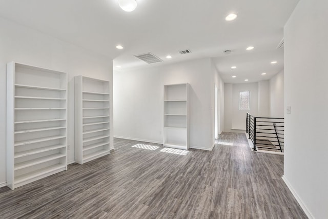 2308 Ringstaff Rd, Leander, TX 78641 - empty room with wood finished floors, recessed lighting, and baseboards