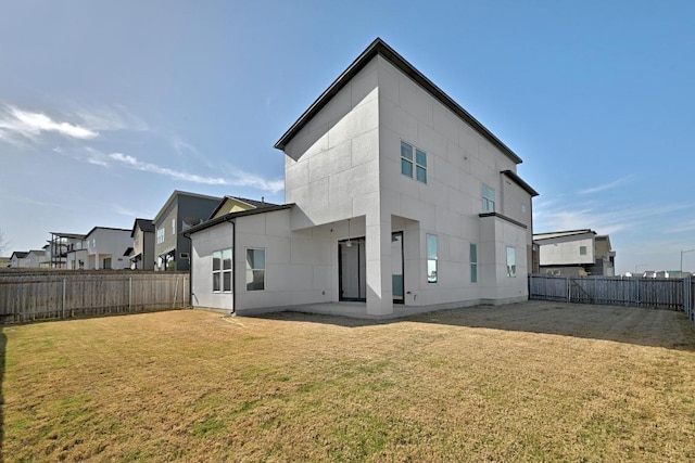 7200 Cordoba Dr, Austin, TX 78724 - rear view of property featuring a fenced backyard and a patio area