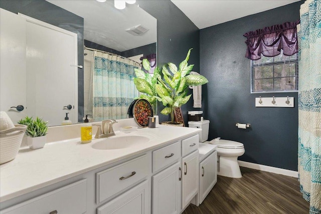 5014 Little Valley Rd, Leander, TX 78641 - full bathroom featuring vanity, wood finished floors, and curtained shower