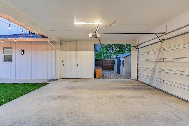 1811 Cedar Ave, Austin, TX 78702 - garage featuring a garage door opener
