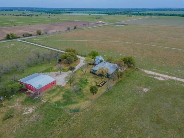 18190 Round Hall Rd, Holland, TX 76534 - aerial view with a rural view