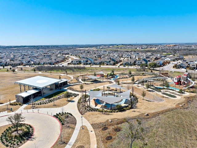 8112 Hubble Walk, Austin, TX 78744 - aerial perspective of suburban area