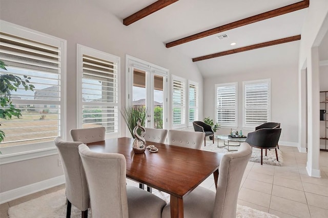 5141 Cornetto Blfs, Round Rock, TX 78665 - dining area featuring baseboards and light tile patterned floors