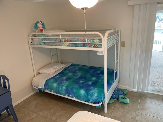 197 Port Saint Claire, Aransas Pass, TX 78336 - tiled bedroom with baseboards