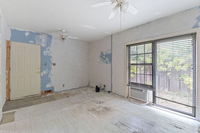 18309 Lake Oaks Dr, Jonestown, TX 78645 - unfurnished room with ceiling fan and cooling unit
