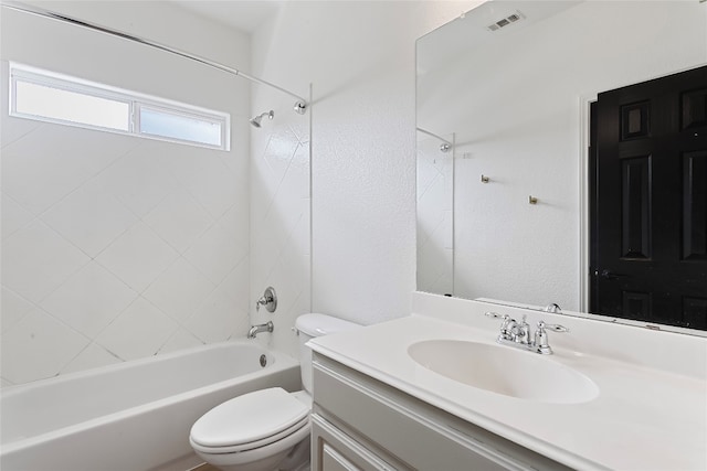 5408 Downs Dr Unit 1, Austin, TX 78721 - full bath with  shower combination, vanity, and a textured wall