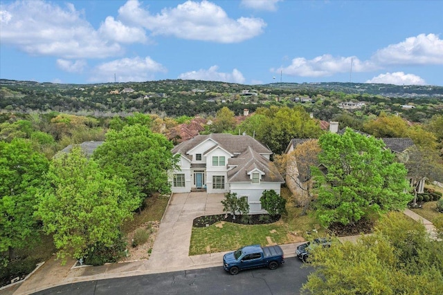 9204 Eddy Cv, Austin, TX 78735 - aerial view of property and surrounding area