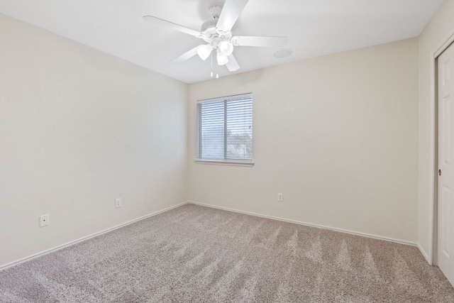 1142 Sundrop Pl, Round Rock, TX 78665 - unfurnished room featuring carpet flooring and ceiling fan