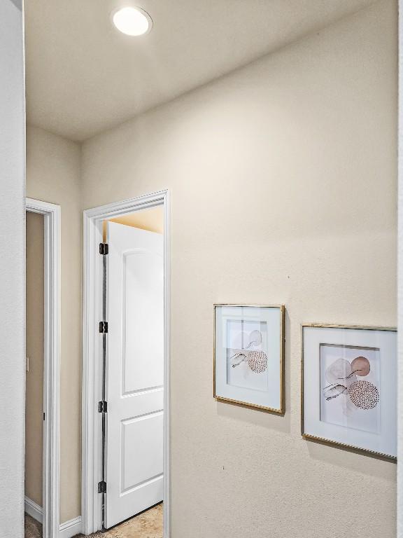 10601 Twisted Elm Dr, Austin, TX 78726 - hallway with baseboards