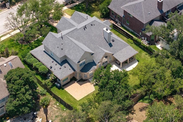 10204 Treasure Island Dr, Austin, TX 78730 - aerial view of property and surrounding area