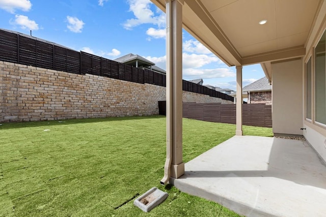 8408 Bouvreuil Dr, Austin, TX 78738 - view of yard featuring a patio area