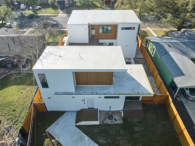 7516 Northcrest Blvd Unit B, Austin, TX 78752 - aerial view of property and surrounding area