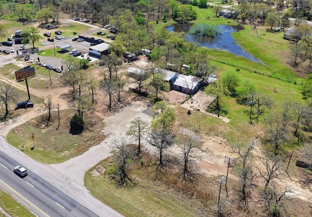 1587 State Highway 71 W Unit A, Cedar Creek, TX 78612 - aerial overview of property's location with a nearby body of water