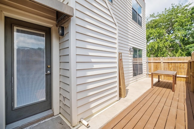 1704 W Ave Unit 108, Austin, TX 78701 - view of wooden deck