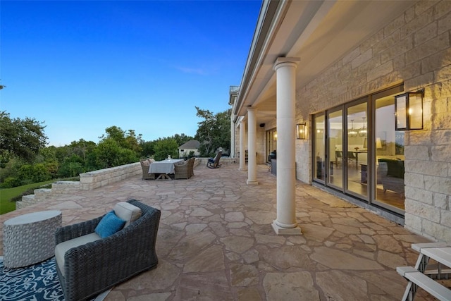 1106 Blackacre Trl, West Lake Hills, TX 78746 - view of patio / terrace with outdoor dining area