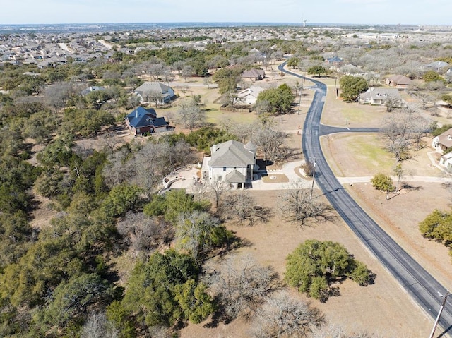 329 Park Place Dr, Georgetown, TX 78628 - aerial view of property and surrounding area featuring nearby suburban area