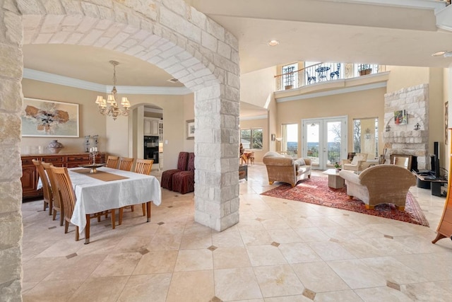329 Park Place Dr, Georgetown, TX 78628 - lobby with crown molding