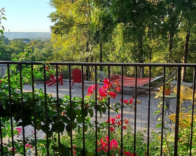 329 Park Place Dr, Georgetown, TX 78628 - view of wooden balcony featuring a deck
