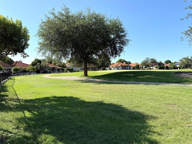 30224 Briarcrest Dr, Georgetown, TX 78628 - surrounding community with a lawn, fence, and a residential view
