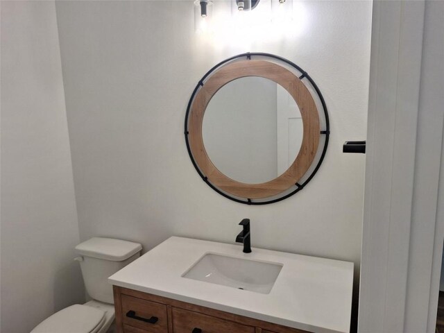 120 NW Strada Luca NW, Florence, TX 76527 - half bath with vanity and toilet