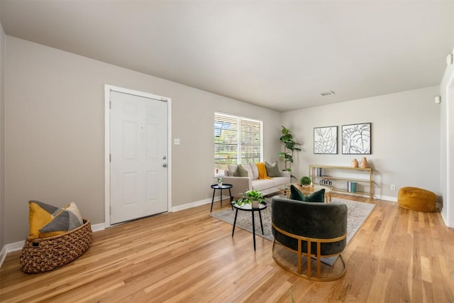 1410 Yorkshire Dr, Austin, TX 78723 - living room with wood finished floors and baseboards