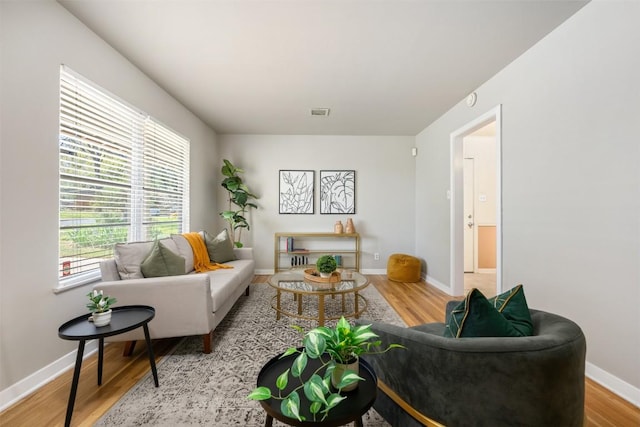 1410 Yorkshire Dr, Austin, TX 78723 - living room with wood finished floors