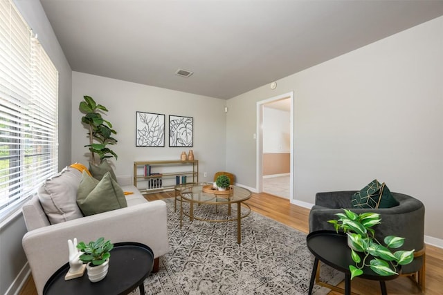 1410 Yorkshire Dr, Austin, TX 78723 - living room with wood finished floors and baseboards