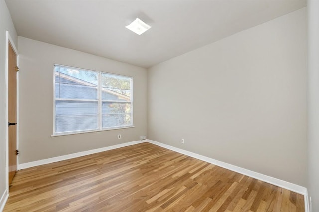 1410 Yorkshire Dr, Austin, TX 78723 - unfurnished room featuring light wood-style flooring and baseboards