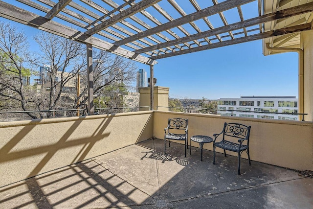 1115 W 7th St W Unit 202, Austin, TX 78703 - view of patio / terrace featuring a pergola