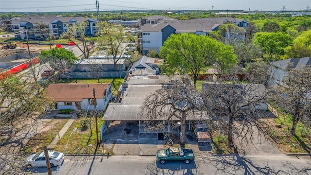 birds eye view of property featuring a residential view
