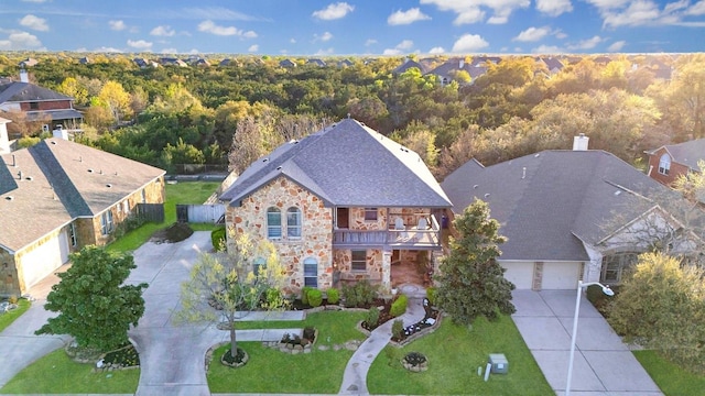740 Nelson Ranch Rd, Cedar Park, TX 78613 - aerial overview of property's location with a forest