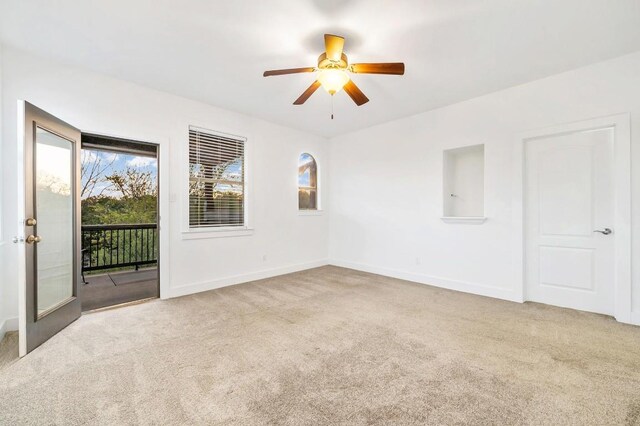 740 Nelson Ranch Rd, Cedar Park, TX 78613 - unfurnished room with carpet flooring and ceiling fan