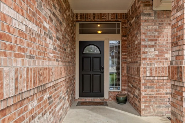 1628 Hidden Springs Path, Round Rock, TX 78665 - view of exterior entry featuring brick siding