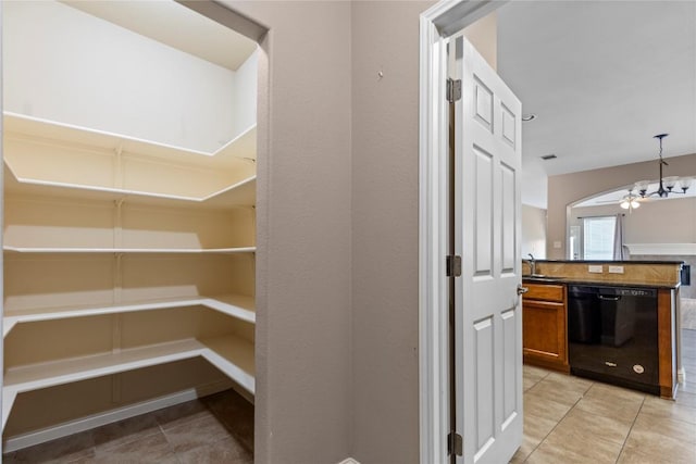 1628 Hidden Springs Path, Round Rock, TX 78665 - storage area with a sink