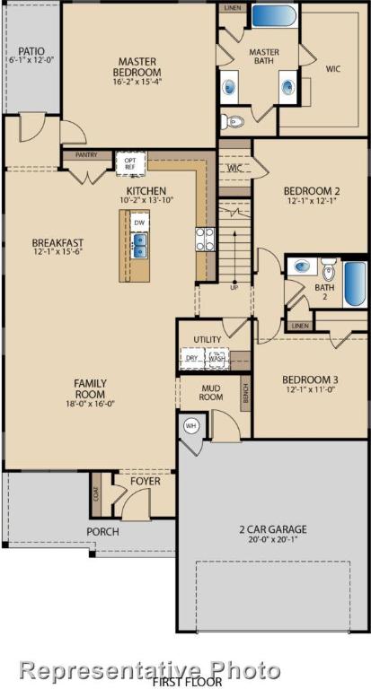 18309 Emu Ln, Manor, TX 78653 - room layout