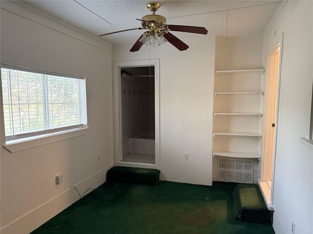 6300 Hickman Ave, Austin, TX 78723 - unfurnished bedroom featuring carpet floors and ceiling fan