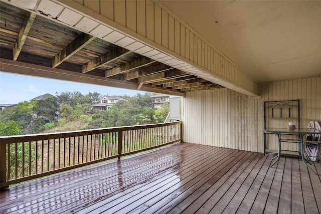 317 Venture Blvd S, Point Venture, TX 78645 - view of deck