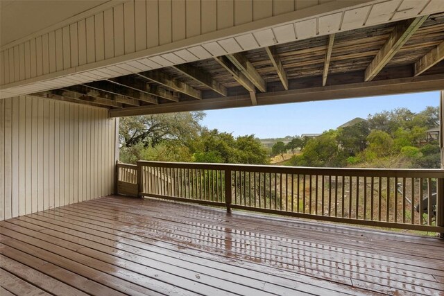 317 Venture Blvd S, Point Venture, TX 78645 - view of wooden deck