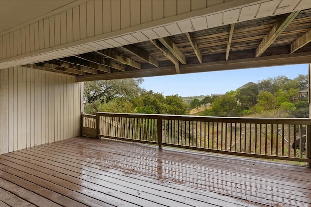 317 Venture Blvd S, Point Venture, TX 78645 - view of wooden deck