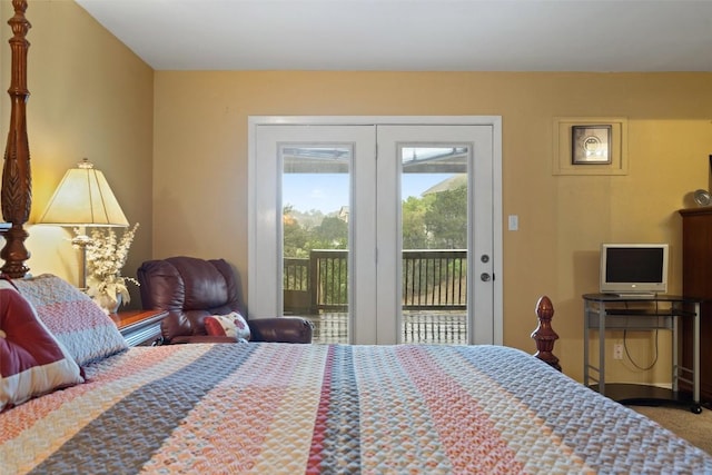 317 Venture Blvd S, Point Venture, TX 78645 - bedroom with access to exterior