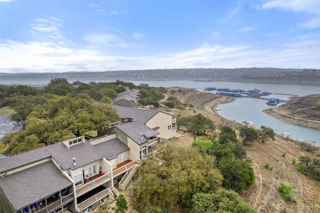 317 Venture Blvd S, Point Venture, TX 78645 - bird's eye view of a large body of water