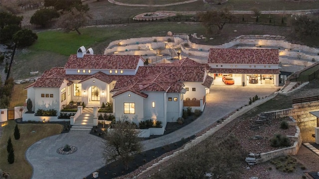 aerial view
