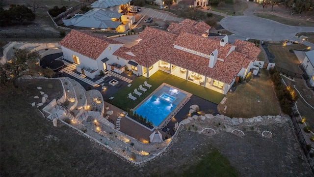 aerial view