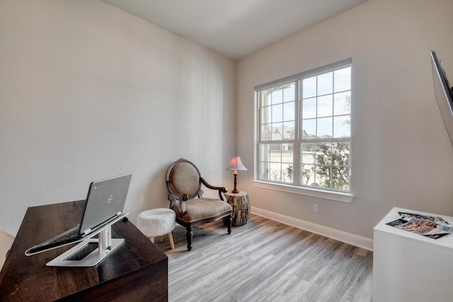 1304 Positano Pass, Leander, TX 78641 - sitting room with wood finished floors and baseboards