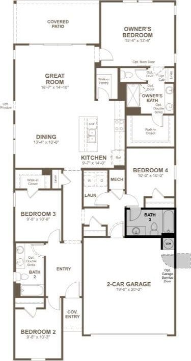 513 Raleigh Dr, Georgetown, TX 78633 - room layout