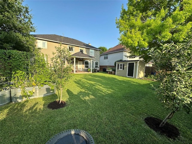 105 Wimberley St, Hutto, TX 78634 - view of yard with a garden