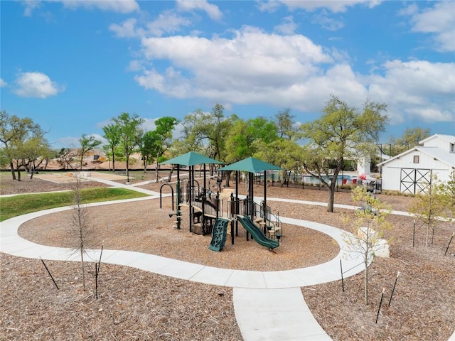 1017 Dog Iron St, Georgetown, TX 78633 - view of community jungle gym