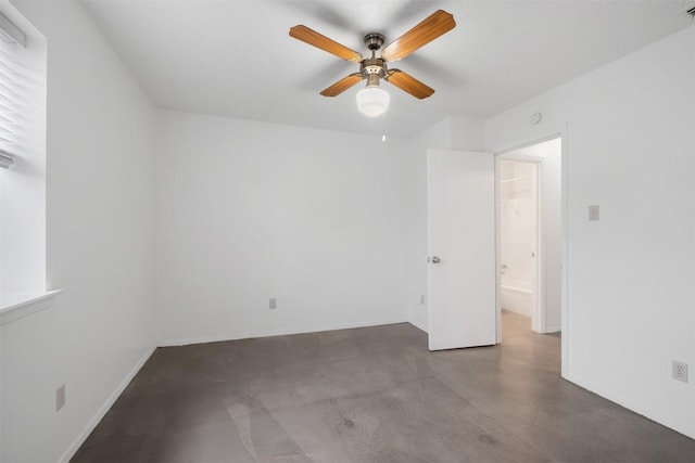 12503 Brandywine Ct, Austin, TX 78727 - spare room with ceiling fan and baseboards
