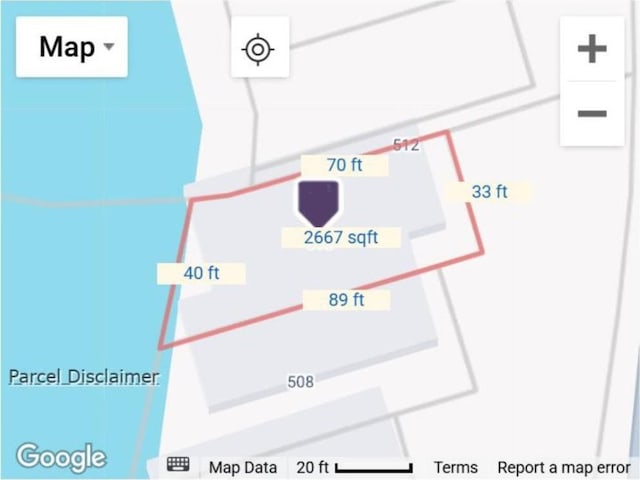 510 N Horseshoe Bay Blvd, Horseshoe Bay, TX 78657 - map / location of property area