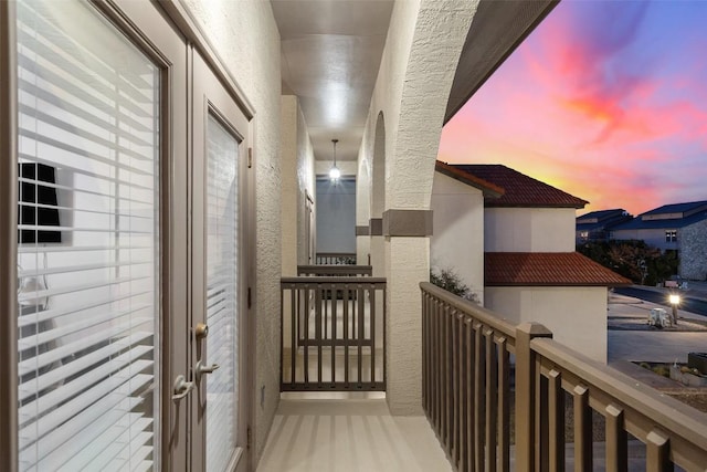 510 N Horseshoe Bay Blvd, Horseshoe Bay, TX 78657 - view of balcony at dusk